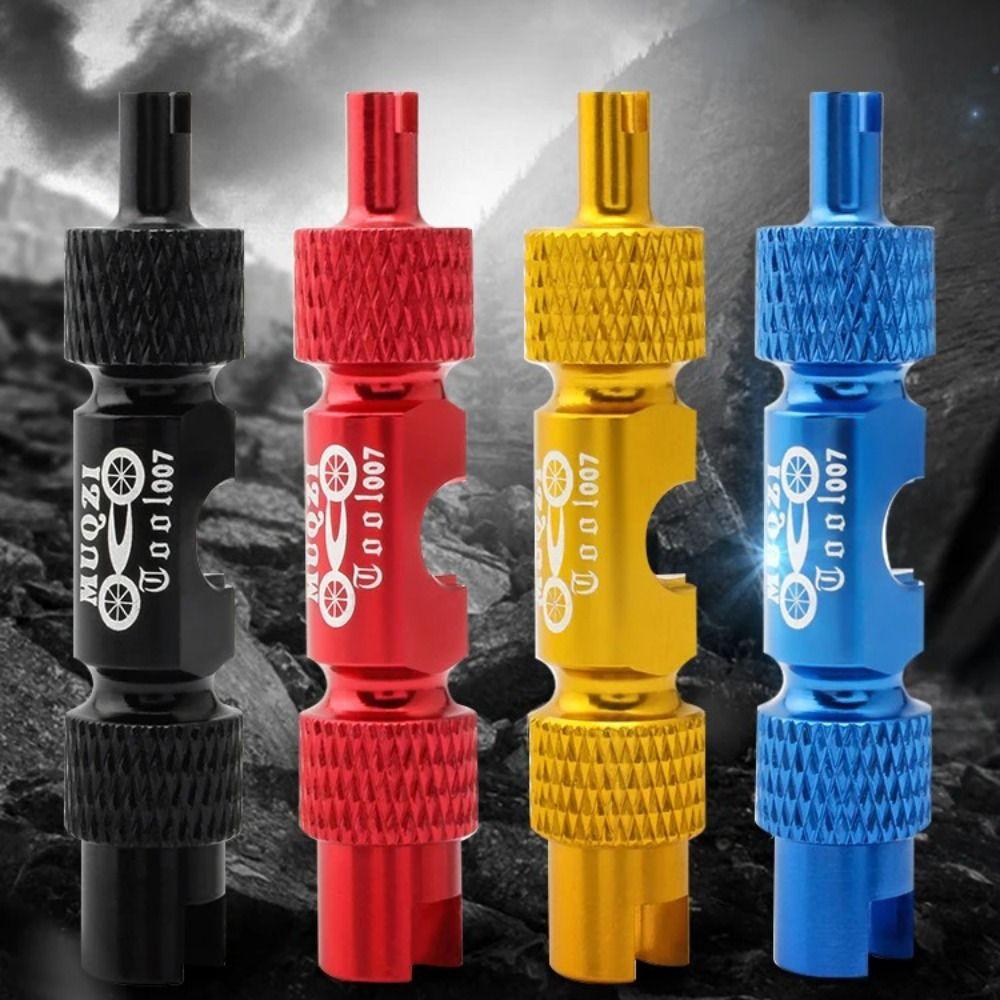 Multifunction Valve Removal Wrench Double-head Tire Nozzle Installation Spanner Nozzle