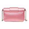 Roger Vivier Rv Tres Vivier Mini Satin Chain Shoulder Bag With Rhinestone Buckle Women shoulder bag Pink RBWANAB1020KE81F46