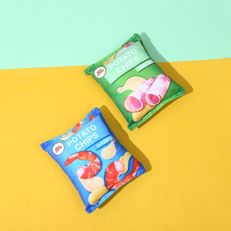 High Quality Original Crisps Interactive Pet Chew Toys Daily Use Washable Teeth Cleaning Tear-Resistant Dog Toy