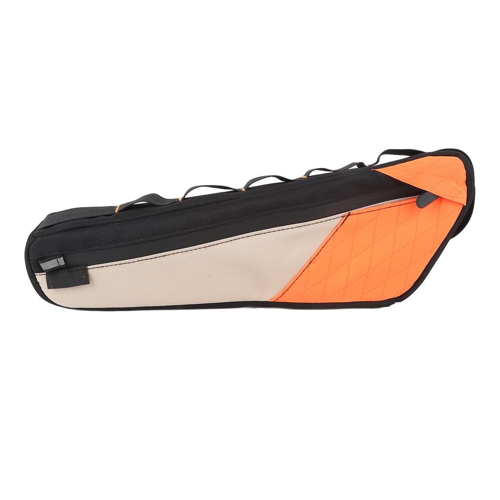 Torba Rowerowa na Ramę 2.5L Sakwa Trójkątna na Rower na Telefon Portfel Klucze Narzędzia Rower Szosowy Górski Dojazdy Bi