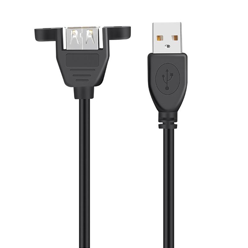 USB 2.0 Male to Female Adapter Cable Converter Cord Quick Charging Wire Line Support 480Mbps Data Transmission Speed