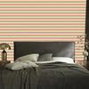 Zigzag Lime and Coral Wallpaper for Living Room and Bedroom 50x1000