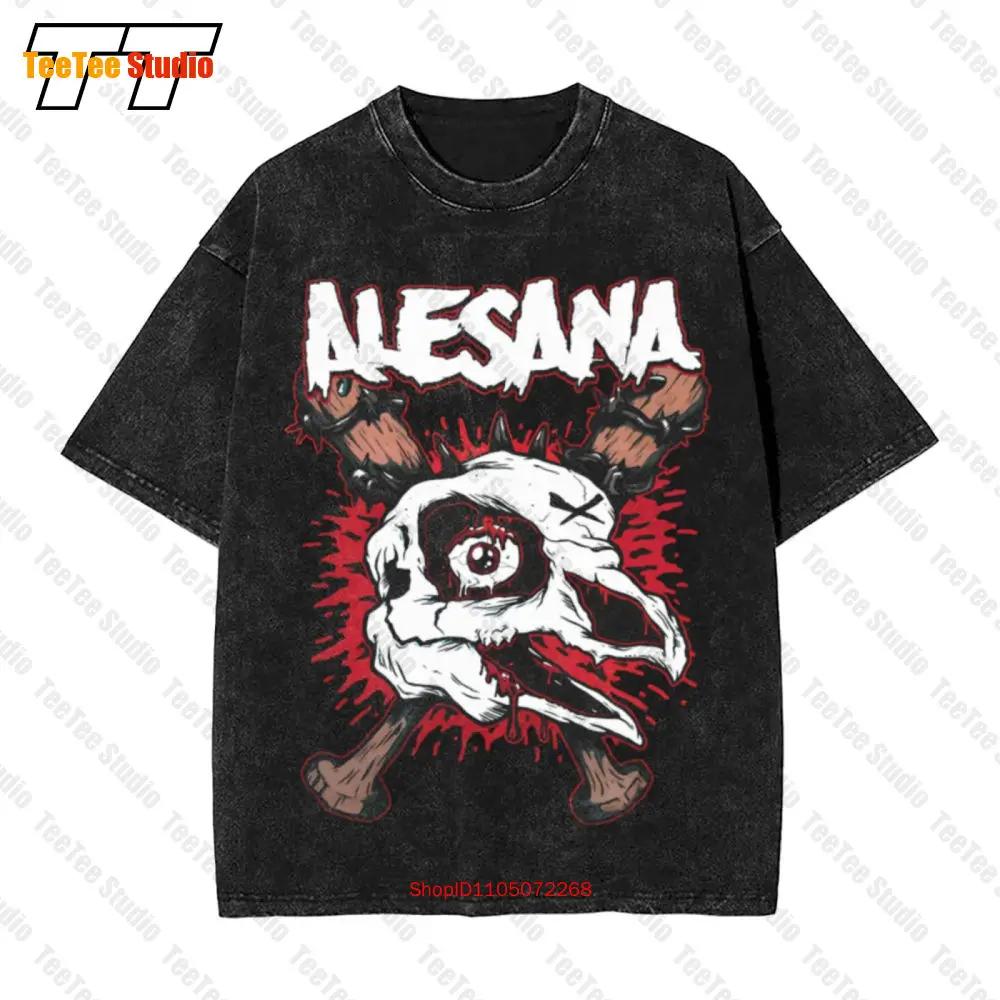 Alesana Damaged Birdskull Vintage Oversized T-Shirt New Small Only YLAH