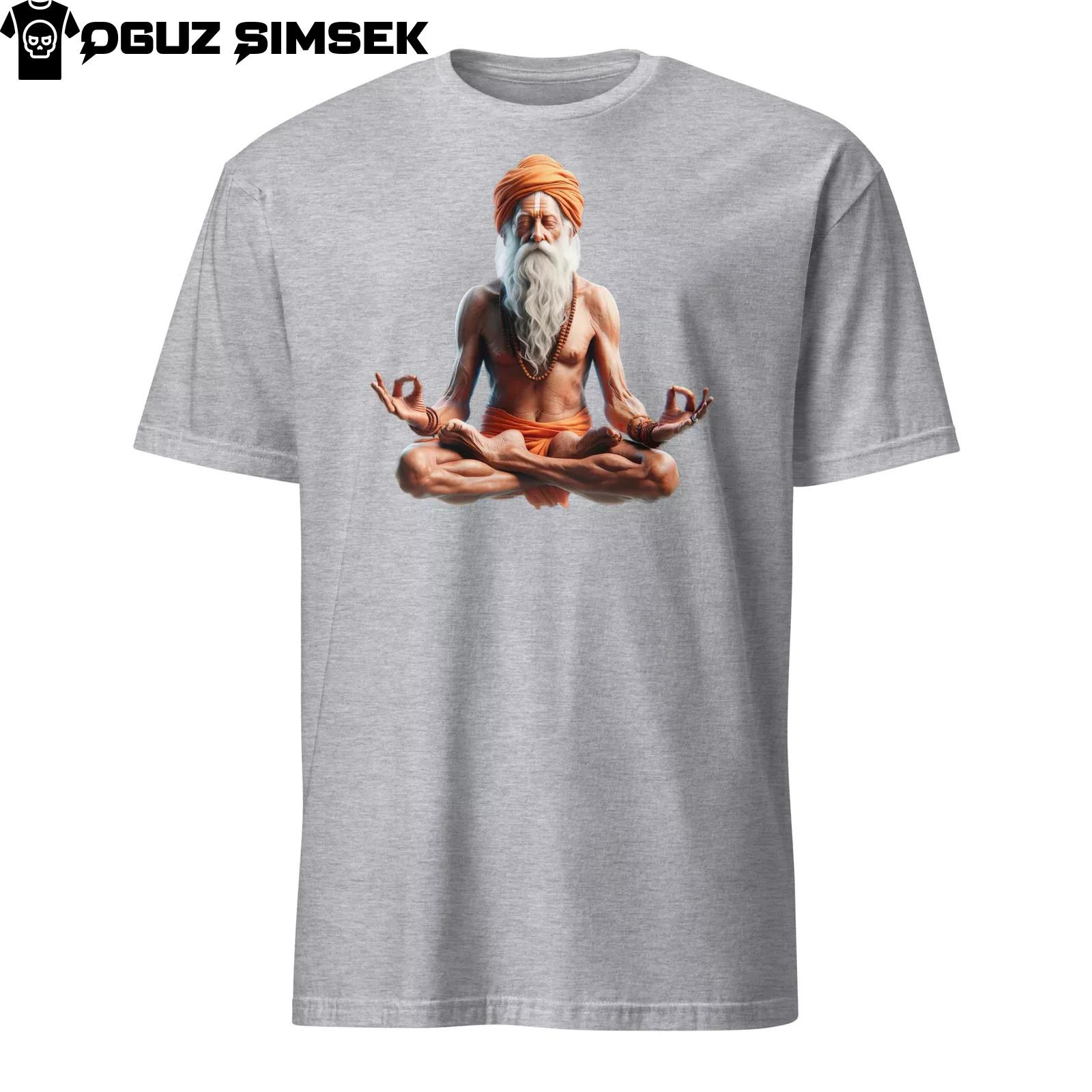 Levitating Guru Serenity Unisex T-Shirt Mens Womens Tees Top | Spiritual Sage Graphic Tee 3XL