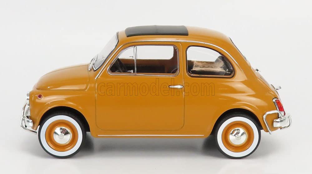 NOREV Scale Fiat 500 L 1969 Cinquecento FIAT 500 L POSITANO YELLOW 187775 1/18