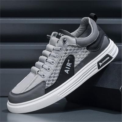 Summer Breathable Mesh Surface Men's Board Shoes New Trend Student Men's Shoes Fashion Light Sports Casual Sneakers Shoes  H337