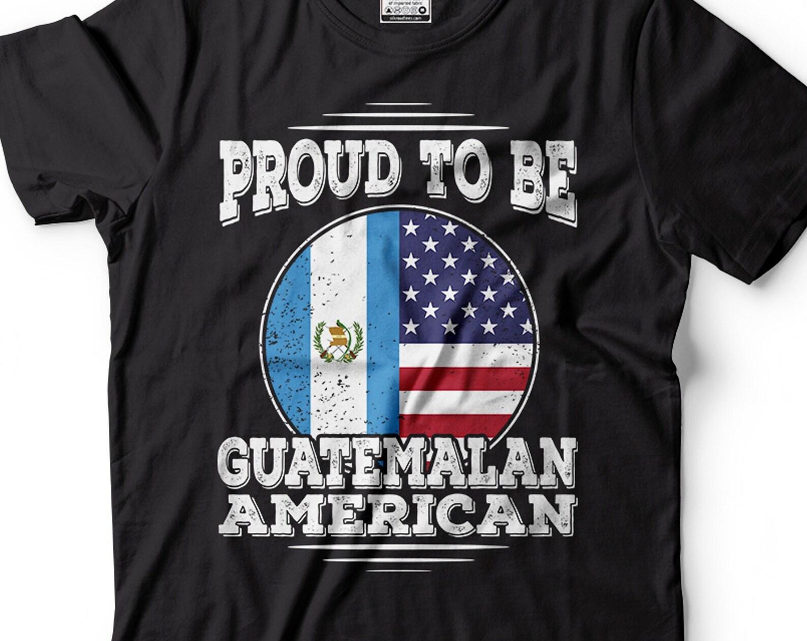 Guatemalan American Flag T-Shirt: Patriotic Pride Tee 2XL