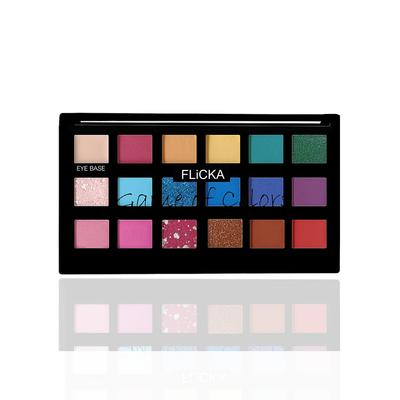 FLiCKA Game Of Colors Makeup Eyeshadow Palette| Matte & Shimmery Finish, Smudge Proof, Crease Proof & Smear Proof| Highly Pigmented & Easy To Blend,
