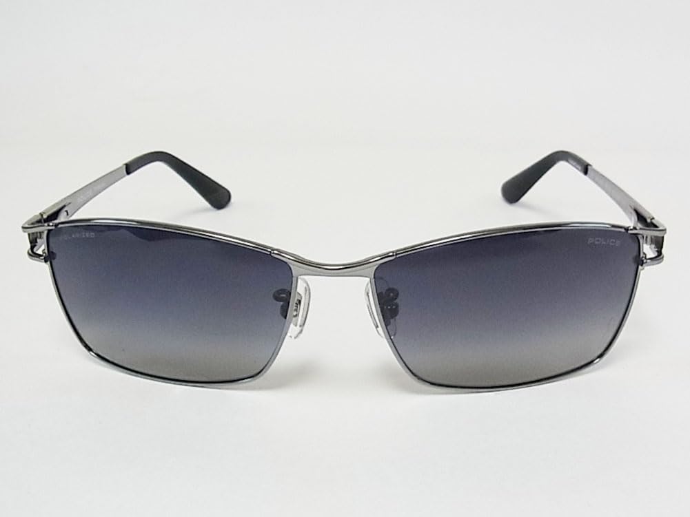 Police SPLQ02J 568P 59 Sunglasses POLICE JET Jet Polarized Lens Titanium Men's Women's
