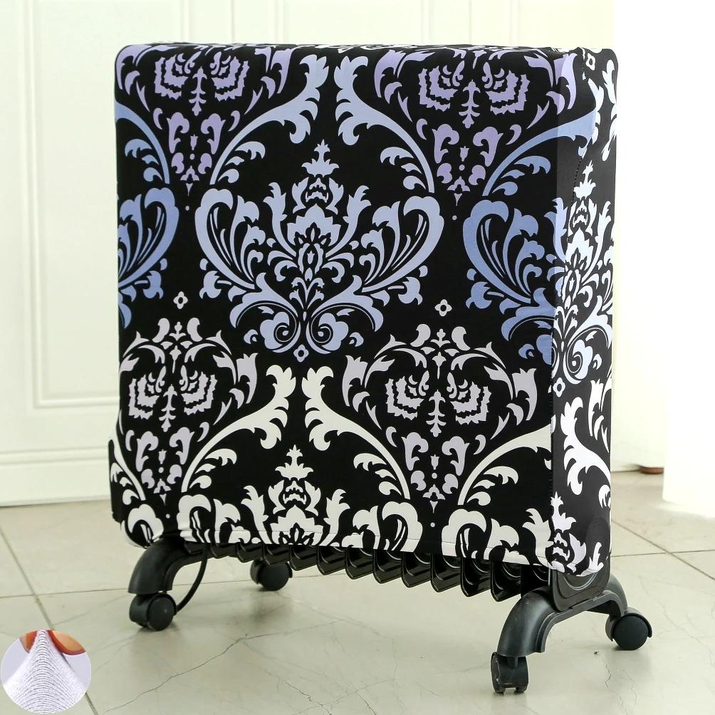 Solid Color Portable Heater Radiator Dust Cover Thickened Elastic Household Oil Tin Radiator Protective Storage Dust Covers
