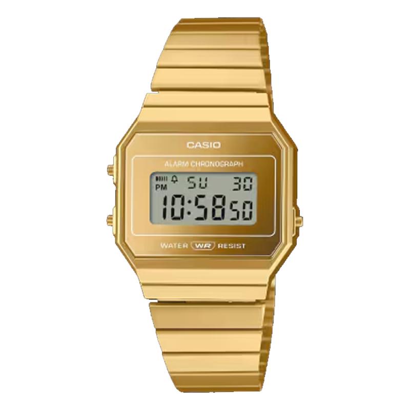 CASIO Men VINTAGE Series Gray Watch A700WEVG-9A A700WEVG-9A Gray Dial