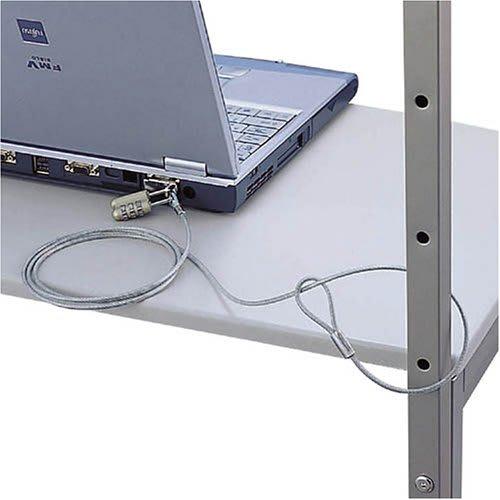 Elecom Security Wire Connector Mounting Padlock Dial Type 3 Digit ESL-12