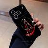 Arlecchino G-Genshin Impact For iPhone 17,16,15,11,12,14,13 Pro Max Mini XS,XR,7 Plus 16E Air Soft Black Dustproof Phone Case