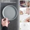 30pcs Adhesive Plate Hangers Invisible Vertical Wall Art Display Holder,Picture Hangers Without Nails,Photo Fram Sticky Hanging Hooks,No Wall Damage
