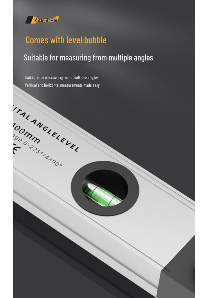 Shengtai Xin Multi-Function High Precision Digital Protractor and Angle Ruler