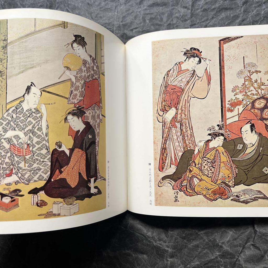 [POUŽITÉ] Kiyonaga Ukiyo-e Krásná žena Herec Obrázek 3