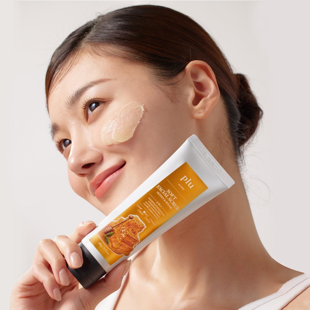 

flu original facial scrub honey & sugar 100g