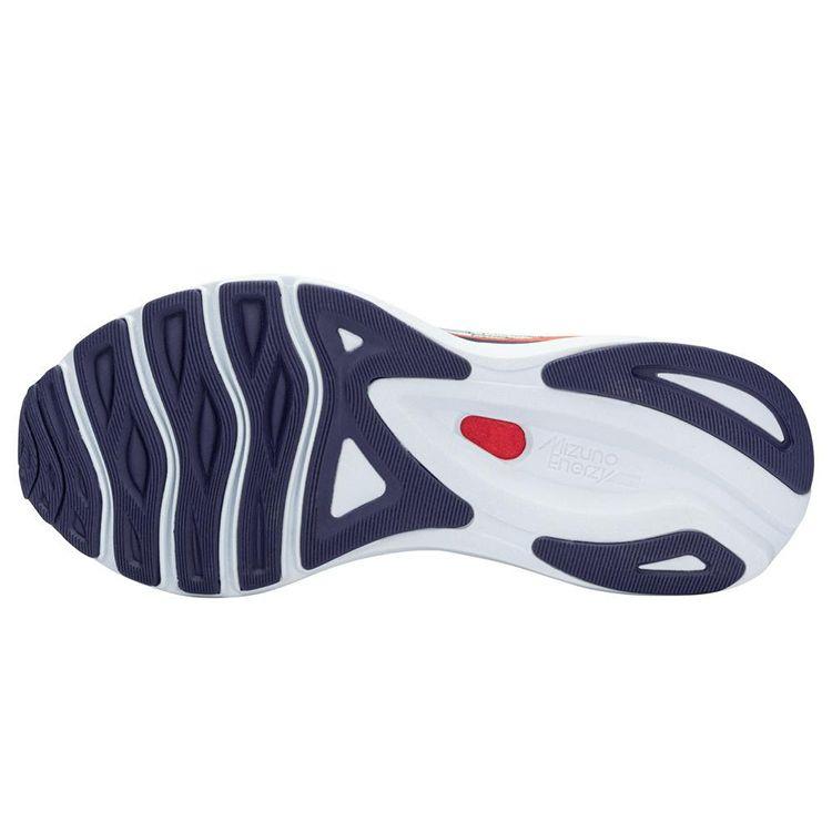 Mizuno Wave Sky 5 Comfortable Shock Absorption Low Top Running Shoes Men Sneaker Blue J1GC210208