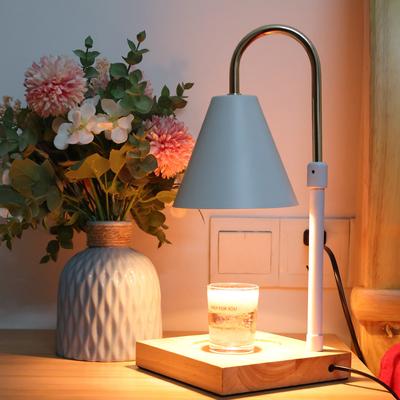 Fragrance Lamp Melting Wax Lamp Fragrance Candle Melting Candle Lamp Bedside Wooden Lifting Rod Small Night Lamp Table Lamp