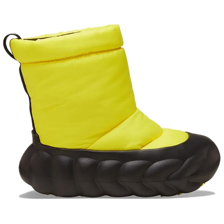 Crocs Кроссовки унисекс Overpuff Boot Cyber Yellow 210667-77K