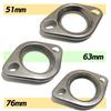 Universal Muffler SUS 304 Stainless Welded and for Car Exhaust and with Bracket X S-NET Flange, Steel, Pressed, Silencers, Repairs, Modifications, B,