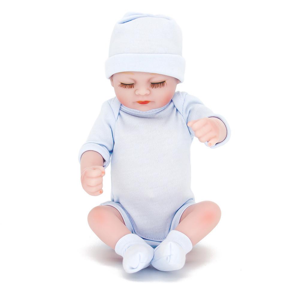 

Reborn Real Handmade Newborn Baby Girl Silicone Realistic Doll Gift Toy
