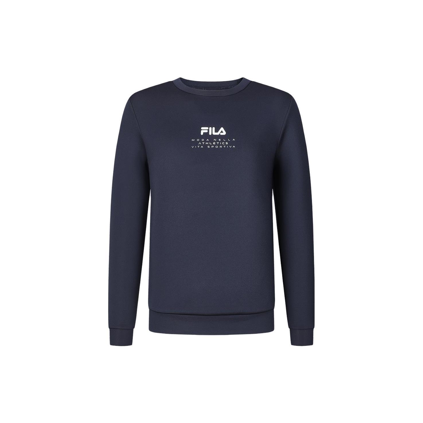 

New FILA Sweatshirt Men s Royal Blue A11M411206F-NV L