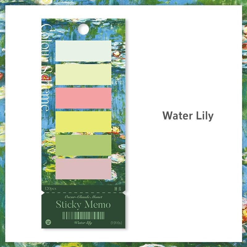 

Цветовая схема Стикеры для заметок 120 листов Блокнот для заметок с рисунком художника Самоклеящиеся наклейки для индексов Этикетки