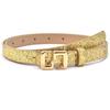 Bling Bling Sparkling Rhinestone Belt Versatile Luxury Brand Design S-shaped Buckle Belt Glitter Vintage PU Leather Belt