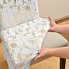 Dustproof Skirted Chair Cover Wear-resistant Dinning Seat Case Chair Slipcover  Living Room