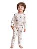 An Dan Christmas Edition Children's Cotton Long-Sleeve Autumn Pajamas Set for Women