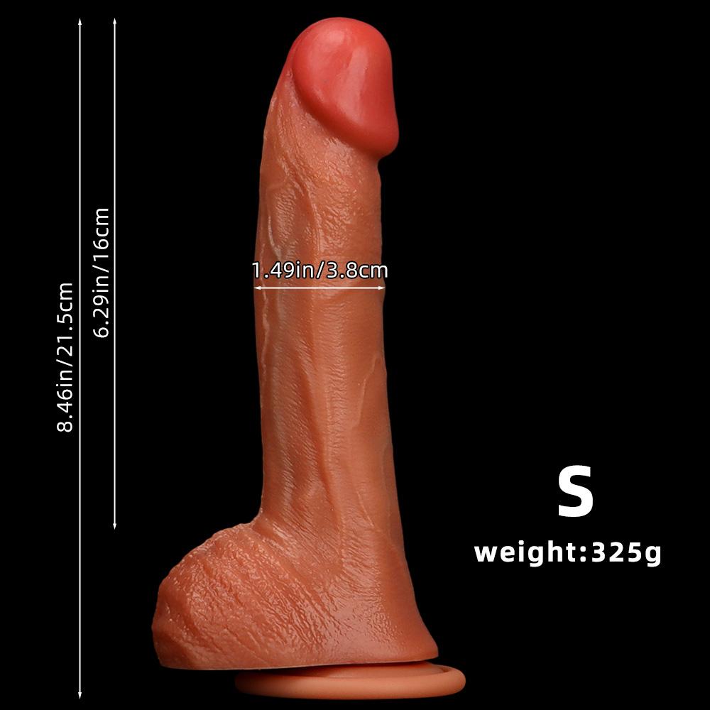 4 Size Liquid Silicone Dildo Simulated Penis Butt Plug Fisting Sex Toy Strap On Cock Big Dick Realistic Cock Masturbator