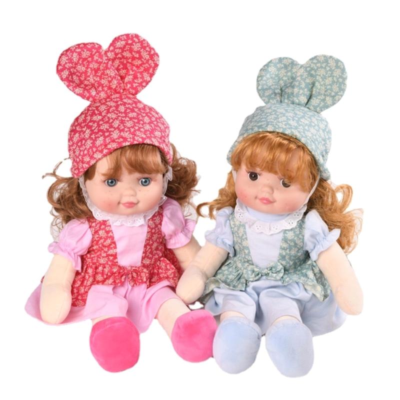 40cm Reborns Toddler Popular Realistic Girl Doll with Braided Jumpsuit Headband Soft Body High-quality Handmade Doll