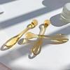 3 Stück Augencreme-Applikatorlöffel Rolle Transparenter Massagestab Kosmetische Spatel Falten Gesichtsmaske Hautpflege Plastiklöffel