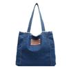 Denim New Bag Women's Premium Sense Versatile Shoulder Bag Large Capacity Niche Design Sense Tote Bag