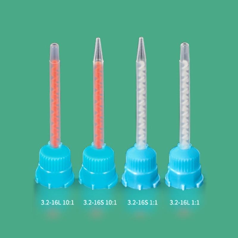 Pack of 10 Static Mixing Nozzles Epoxy Mixing Nozzles Tube for Seamless AB Glues Application In Various Adhesive Tasks