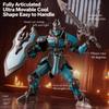 Non-Toxic Three-Dimensional Knight Assembled Mecha Model Assembly Toy Multi-Articulable Decoration Action Figures Anime Games Toy Children