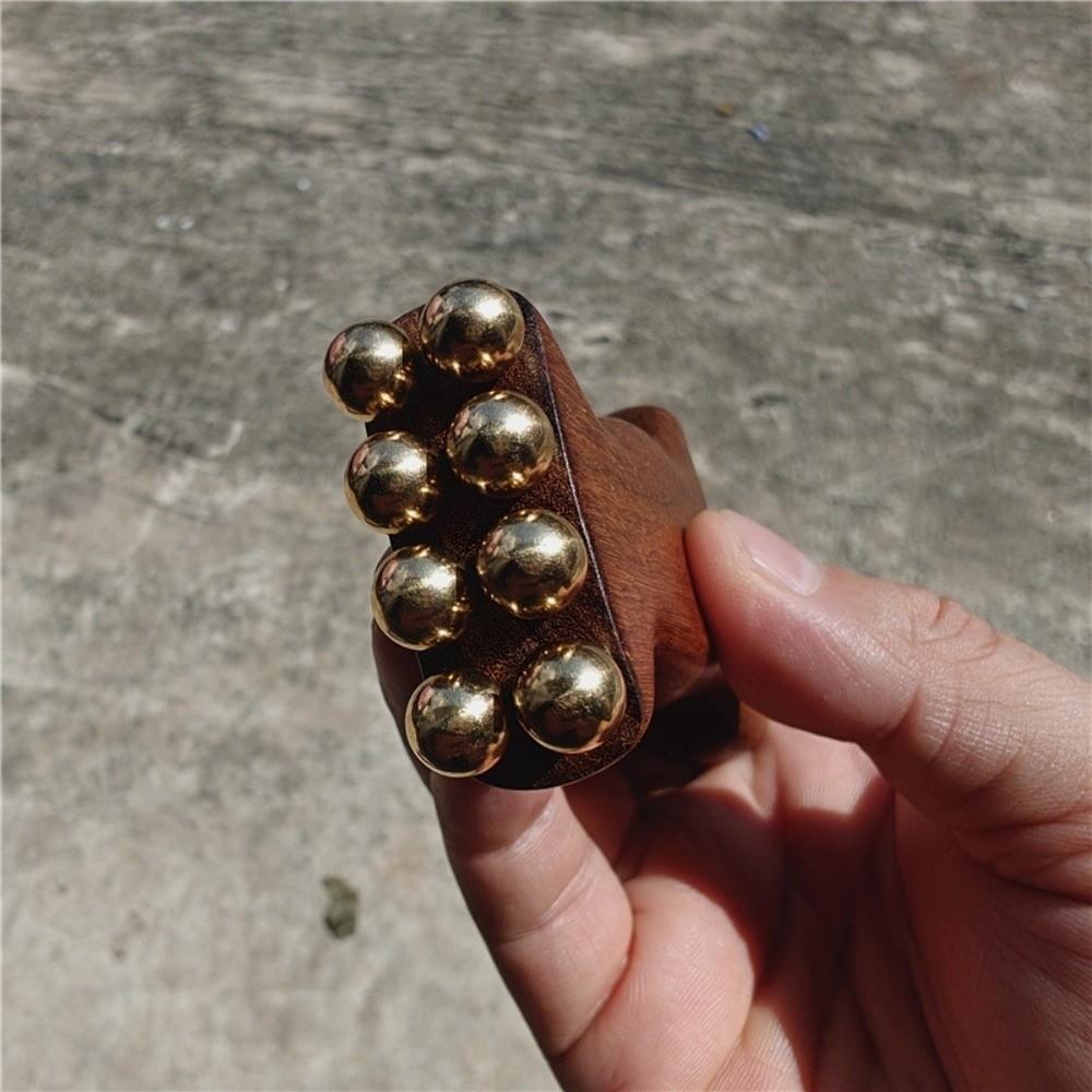 Face Lifting and Tightening Meridian Brush Natural Material Massager Tool Skin Caring