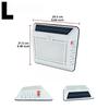 LED Solar Warm Light USB Rechargeable Floodlight Body Sensor Light Outdoor Wall Lamp House Garage Waterproof