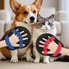 Pet Hair Removal Gloves Electrostatic Reusable Grooming Dog Hair Remover Gloves Brush For Couch Furniture Car Seat Carpet