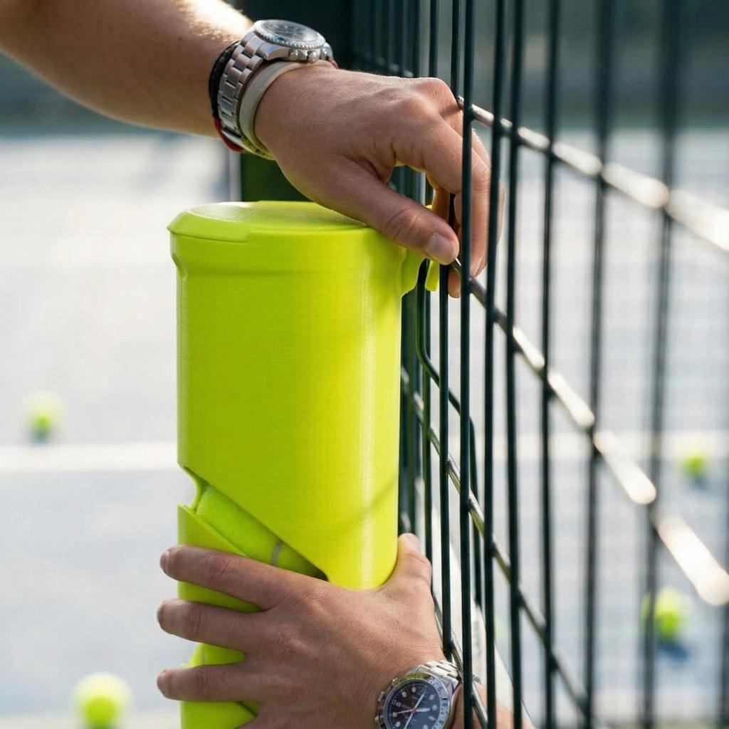 3D Printed Tennis Fence Storage Rack, Court Equipment Organizer