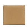 Used GUCCI Tri-fold wallet 598207 Interlocking W Hook Wallet  leather beige Accessory