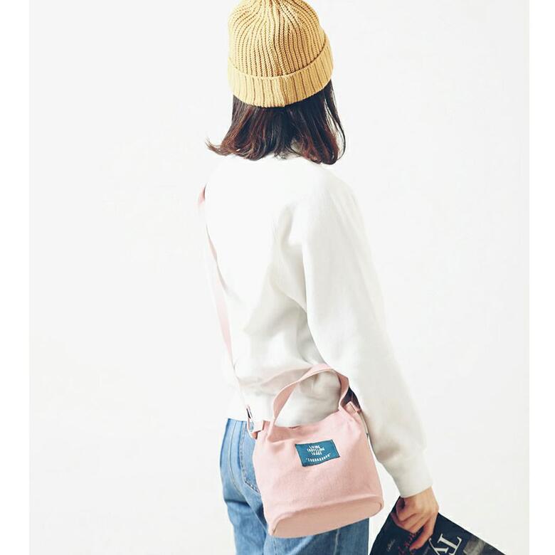 New Women's Fashion Simple Commuter Messenger Tote Canvas Bag Japanese Style Large-capacity Shoulder Bag