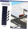 ORFOFE Replacement Cover for Folding Lounge Chairs Breathable Fabric Smooth Surface for Balcony and Beach Summer Vibe