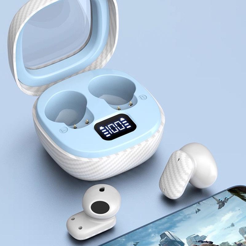 New True Wireless Bluetooth Headphones: Semi-In-Ear, Lightweight, Long Battery Life, Unisex