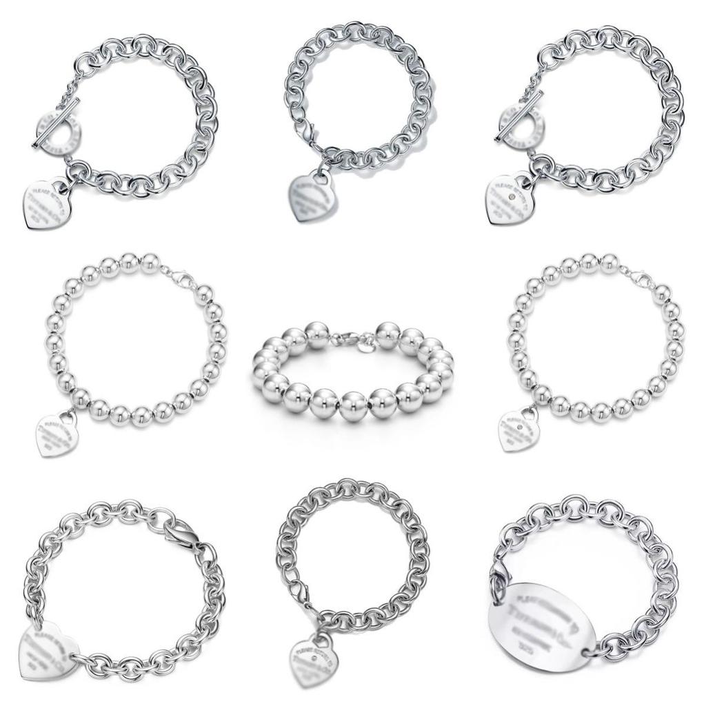 Classic Enamel Heart Bracelet for Women with Clasp Heart Pendant