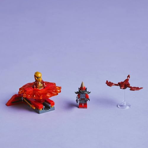 LEGO Ninjago Kai's Dragon Spinner Toy Birthday Present Blocks Educational Boy Girl Kids Age 6 7 8 9 Battle Robot 71823