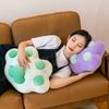 Cute Bear Paw Throw Pillow Plush Toy Cat Paw Cushion Living Room Seat Cushion Tatami Home Office Backrest