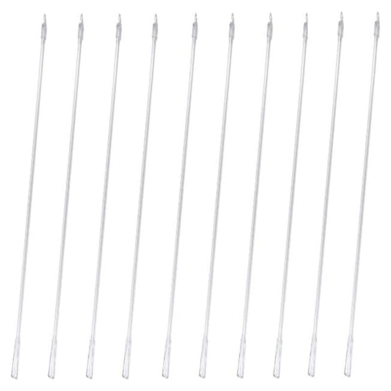 43cm Stor Uzatma Pencere Perdesi Çekme Çubuğu Seti Ev ve Ofis Pencere Dekorasyonu için Şeffaf