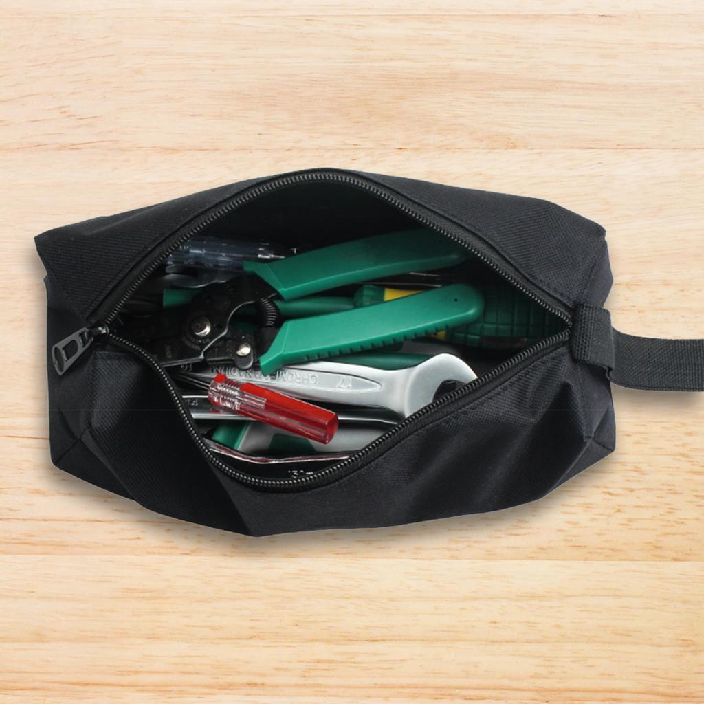 Oxford Cloth Tool Organizer Bag Large Capacity Multi-functional Waterproof Storage Pouch for Hardware Tools Home Car Gadgets